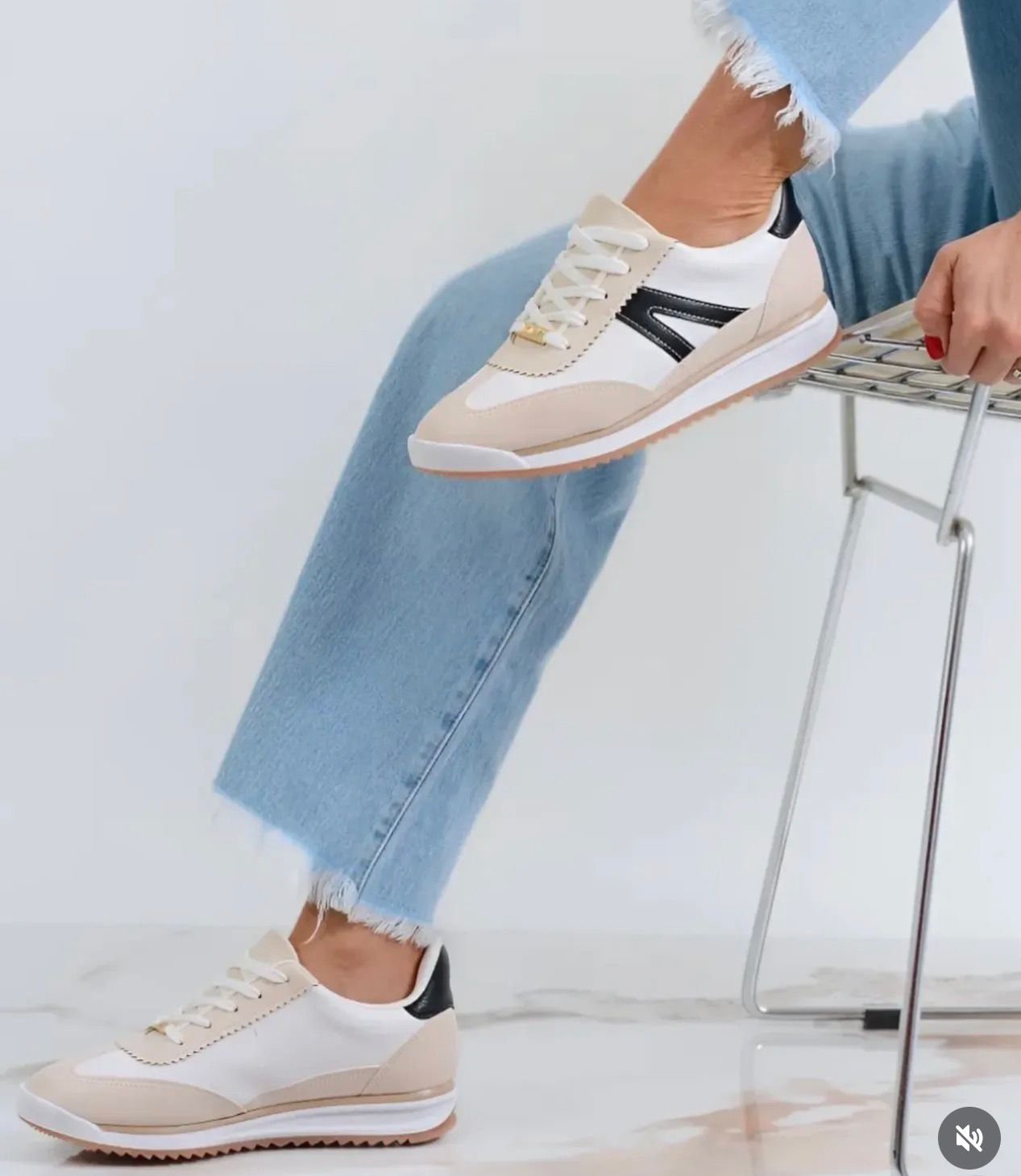 zapatillas moda blanco